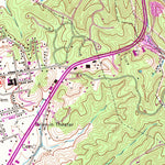 United States Geological Survey Ashland, KY-OH (1968, 24000-Scale) digital map
