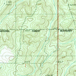 United States Geological Survey Ashland, LA (1986, 24000-Scale) digital map