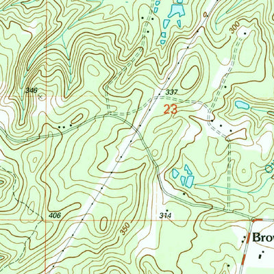 United States Geological Survey Ashland, LA (2003, 24000-Scale) digital map