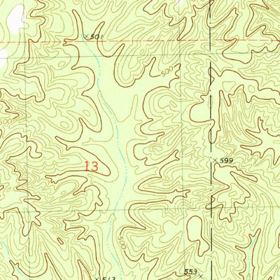 United States Geological Survey Ashland, MS (1982, 24000-Scale) digital map