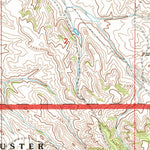 United States Geological Survey Ashland, MT (1995, 24000-Scale) digital map
