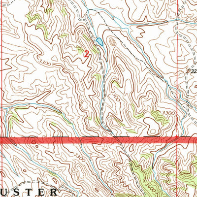 United States Geological Survey Ashland, MT (1995, 24000-Scale) digital map