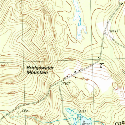 United States Geological Survey Ashland, NH (1987, 24000-Scale) digital map