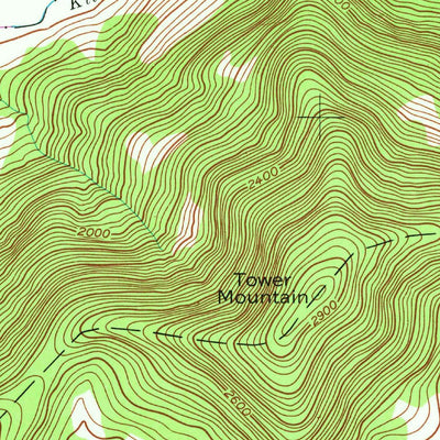 United States Geological Survey Ashland, NY (1945, 24000-Scale) digital map