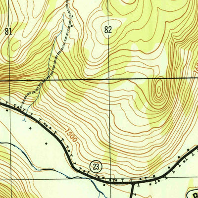 United States Geological Survey Ashland, NY (1946, 24000-Scale) digital map