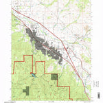United States Geological Survey Ashland, OR (1996, 24000-Scale) digital map