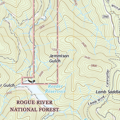 United States Geological Survey Ashland, OR (2020, 24000-Scale) digital map