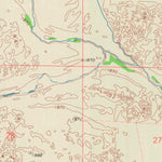 United States Geological Survey Ashland SE, KS-OK (1972, 24000-Scale) digital map