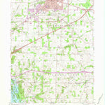 United States Geological Survey Ashland South, OH (1961, 24000-Scale) digital map