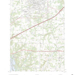 United States Geological Survey Ashland South, OH (2023, 24000-Scale) digital map
