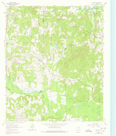 United States Geological Survey Ashland, TX (1962, 24000-Scale) digital map