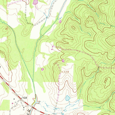 United States Geological Survey Ashland, TX (1962, 24000-Scale) digital map