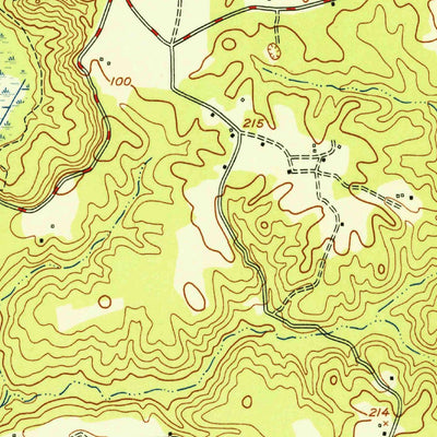 United States Geological Survey Ashland, VA (1951, 24000-Scale) digital map