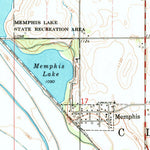United States Geological Survey Ashland West, NE (1969, 24000-Scale) digital map