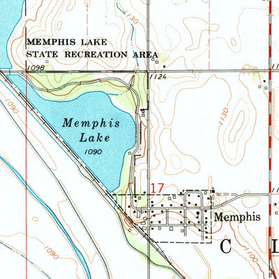 United States Geological Survey Ashland West, NE (1969, 24000-Scale) digital map