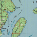 United States Geological Survey Ashland, WI-MI (1989, 100000-Scale) digital map