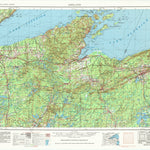 United States Geological Survey Ashland, WI-MI-MN (1953, 250000-Scale) digital map