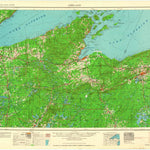 United States Geological Survey Ashland, WI-MI-MN (1958, 250000-Scale) digital map