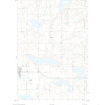United States Geological Survey Ashley East, ND (2020, 24000-Scale) digital map