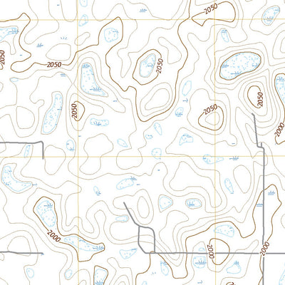 United States Geological Survey Ashley East, ND (2020, 24000-Scale) digital map