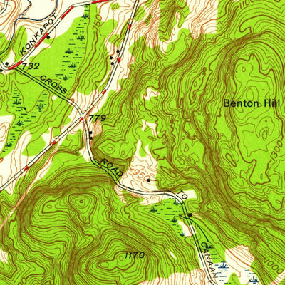 United States Geological Survey Ashley Falls, MA-CT (1948, 24000-Scale) digital map