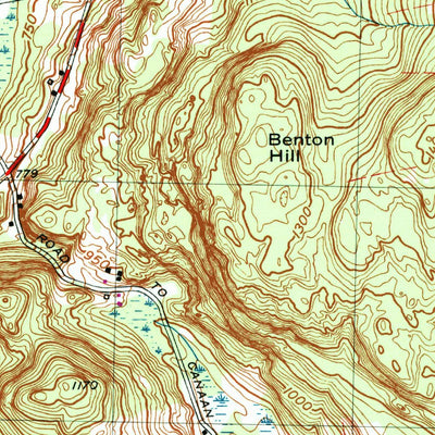 United States Geological Survey Ashley Falls, MA-CT (1958, 24000-Scale) digital map