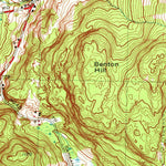 United States Geological Survey Ashley Falls, MA-CT (1958, 25000-Scale) digital map
