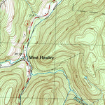 United States Geological Survey Ashley Falls, MA-CT-NY (1990, 25000-Scale) digital map