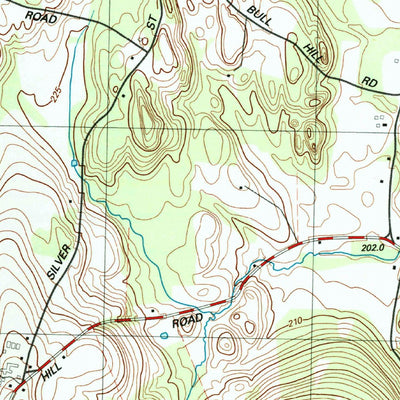 United States Geological Survey Ashley Falls, MA-CT-NY (1997, 25000-Scale) digital map
