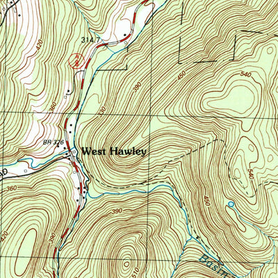 United States Geological Survey Ashley Falls, MA-CT-NY (1998, 25000-Scale) digital map