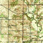 United States Geological Survey Ashley, IL (1946, 62500-Scale) digital map