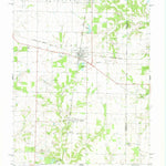 United States Geological Survey Ashley, IL (1974, 24000-Scale) digital map