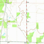 United States Geological Survey Ashley, IL (1974, 24000-Scale) digital map