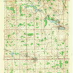 United States Geological Survey Ashley, IN (1942, 24000-Scale) digital map