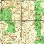 United States Geological Survey Ashley, IN (1942, 24000-Scale) digital map