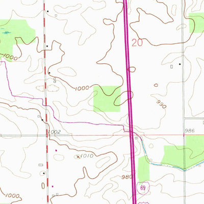 United States Geological Survey Ashley, IN (1959, 24000-Scale) digital map
