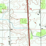 United States Geological Survey Ashley, IN (1993, 24000-Scale) digital map