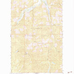 United States Geological Survey Ashley Mountain, MT (1962, 24000-Scale) digital map
