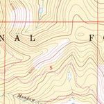 United States Geological Survey Ashley Mountain, MT (1962, 24000-Scale) digital map
