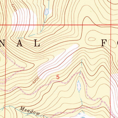 United States Geological Survey Ashley Mountain, MT (1962, 24000-Scale) digital map