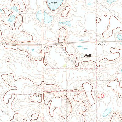 United States Geological Survey Ashley NE, ND (1982, 24000-Scale) digital map