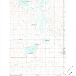 United States Geological Survey Ashley West, ND (1982, 24000-Scale) digital map