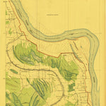 United States Geological Survey Ashly, LA-MS (1909, 31680-Scale) digital map