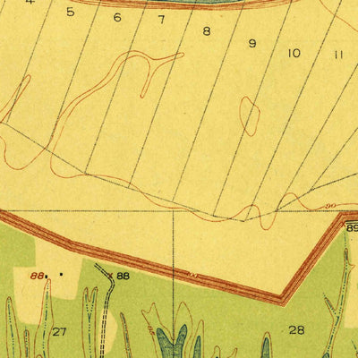 United States Geological Survey Ashly, LA-MS (1909, 31680-Scale) digital map