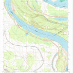 United States Geological Survey Ashly, LA-MS (1963, 24000-Scale) digital map