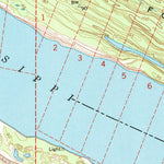 United States Geological Survey Ashly, LA-MS (1963, 24000-Scale) digital map