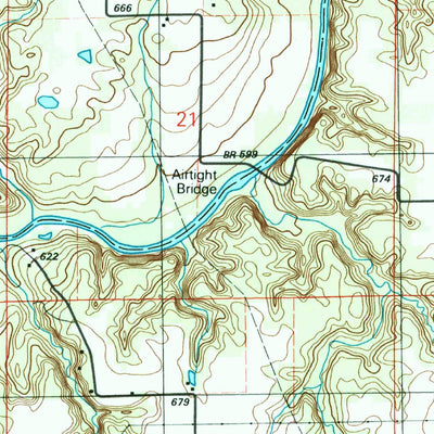 United States Geological Survey Ashmore, IL (1998, 24000-Scale) digital map