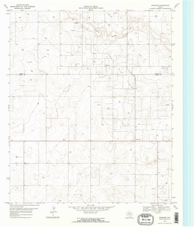 United States Geological Survey Ashmore, TX (1969, 24000-Scale) digital map