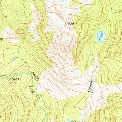 United States Geological Survey Ashnola Pass, WA (1969, 24000-Scale) digital map