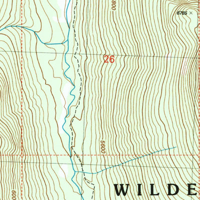 United States Geological Survey Ashnola Pass, WA (2002, 24000-Scale) digital map